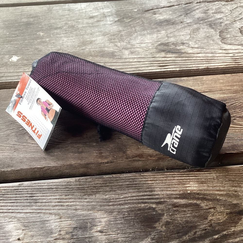 Crane Fitness Towel - microfiber, quick drying